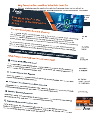 use deception for ai-threats Cover