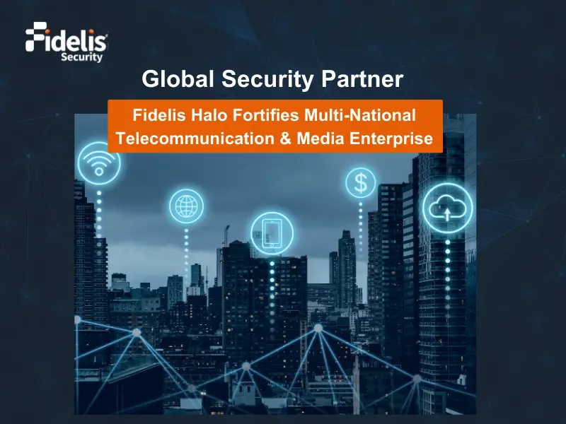 securing telecommunication company with Fidelis Halo cloud security case study