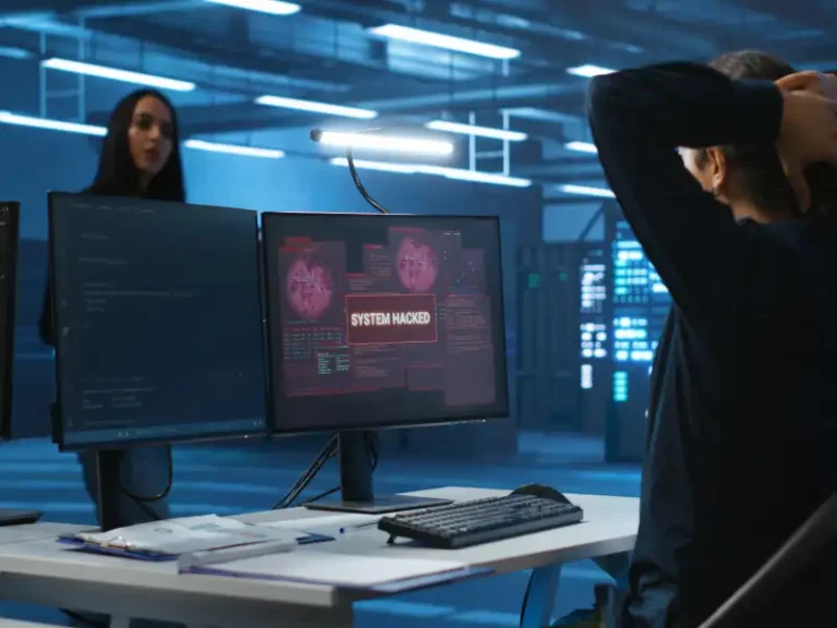 Cybersecurity Expert worried about System Hacked Message on System