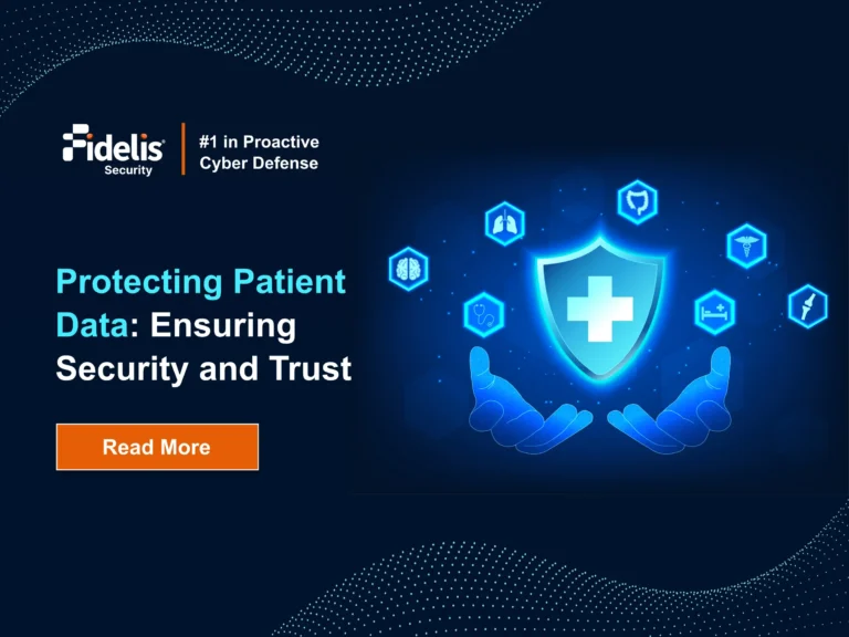 Protecting Patient Data Healthcare data security feature Graphic
