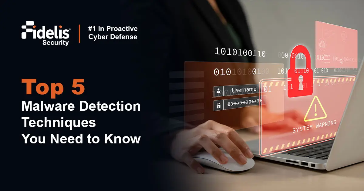 Top 5 Malware Detection Techniques for Robust Cybersecurity | Fidelis ...