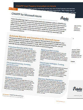 Azure Cloud Security Datasheet Cover