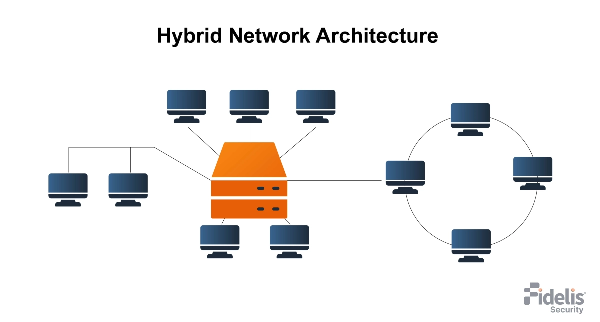 Hybrid network topology