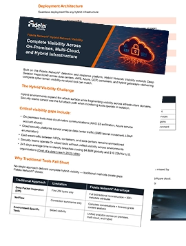Network Forensics Datasheet Cover