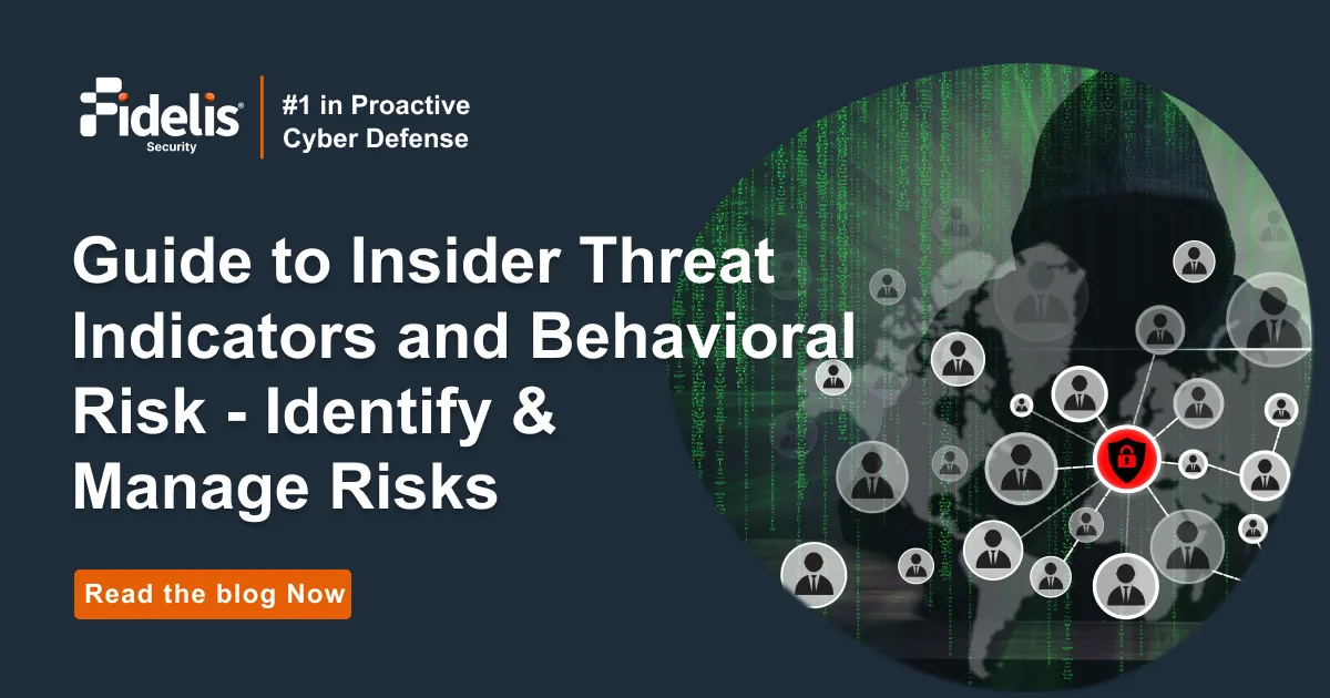 Behavior Risk Indicators Identify Enterprise Insider Threat Indicators and Behavioral Risk