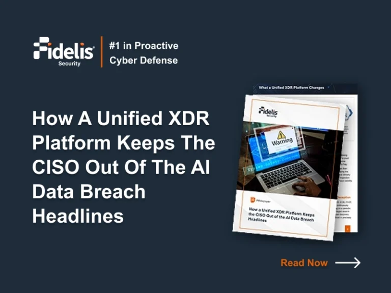 Unified XDR Keeps the CISO Out of the AI Data Breach Headlines